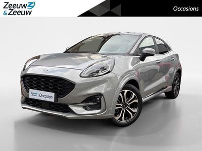 Solar silver Occasion 2023 Ford Puma ST-Line SUV | € 18.440 (Goede deal)