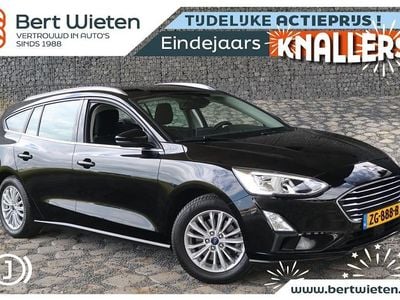 Zwart Gebruikt 2019 Ford Focus Titanium Stationwagen | € 17.235 (Eerlijke prijs)