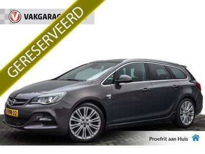 tweedehands Opel Astra Sports Tourer 1.4 141 PK Turbo OPC Design Edition Tourer | Ergo stoelen | Clima | Navigatie | 19 Inch LMV | Pdc Achter |