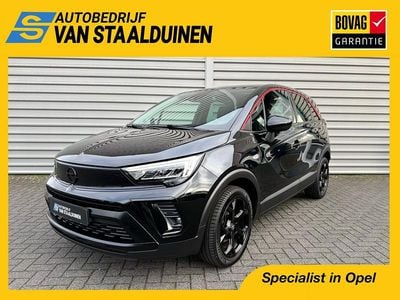 Zwart Occasion 2022 Opel Crossland X GS Line SUV | € 19.950 (Eerlijke prijs)