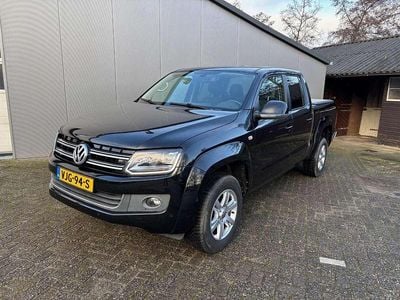 Zwart Gebruikt 2016 VW Amarok Highline Pickup | € 20.950 (Eerlijke prijs)