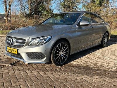 Grijs Occasion 2014 Mercedes C200 AMG line Sedan | € 15.000 (Goede deal)