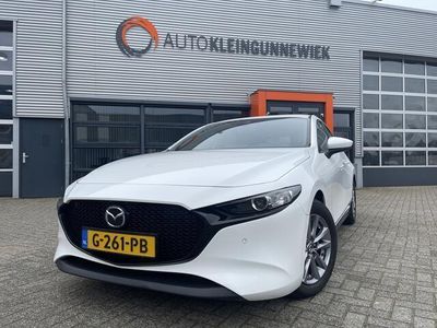 tweedehands Mazda 3 2.0 SkyActiv-X 180 Comfort met Bose NL-Auto / Led koplampem / Leder / Bose / Trekhaak / Navi / Camera / Apple/Android Carplay / Parkeersensoren v+a / Electronische achterklep