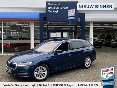 Blauw Occasion 2022 Skoda Octavia Business Line Stationwagen | € 15.740 (Eerlijke prijs)