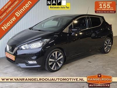 Occasion Nissan Micra Tekna 90 PK (66 kW) 2017 Zwart Hatchback