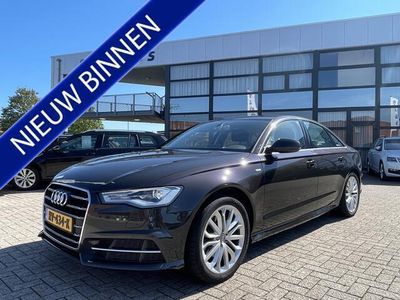 tweedehands Audi A6 Limousine 2.0 TDI 190 pk ultra S line Edition Navigatie Trekhaak Clima + Cruise Control Parkeersensoren V+A Sportstoelen Stoelverwarming Xenon