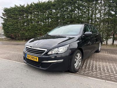 Occasion Peugeot 308 SW 120 PK (88 kW) 2015 Zwart Stationwagen