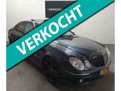 Occasion Mercedes E55 AMG AMG 475 PK (349 kW) 2003 Blauw Sedan