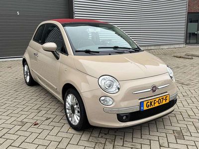 Beige Gebruikt 2015 Fiat 500C Lounge Cabriolet | € 8.990 (Eerlijke prijs)