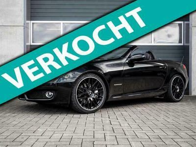 Zwart Occasion 2010 Mercedes SLK200 Prestige Cabriolet | € 15.490 (Duur)