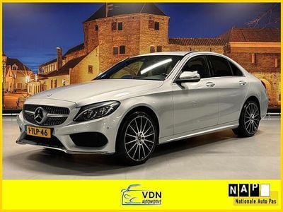 Grijs Occasion 2014 Mercedes C180 AMG Sedan | € 17.950 (Iets duurder)