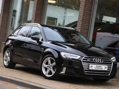 Zwart Occasion 2018 Audi A3 Sportback S-Line Hatchback | € 14.950 (Eerlijke prijs)