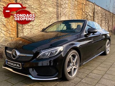 tweedehands Mercedes 180 C-KLASSE CabrioletPremium Plus AMG|Navigatie|Automaat|Stoelverwarming/koeling|