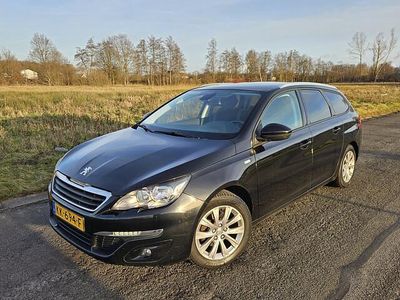 Occasion Peugeot 308 SW Style 111 PK (81 kW) 2016 Zwart Stationwagen
