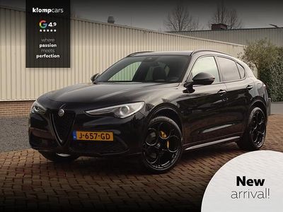 Zwart Occasion 2020 Alfa Romeo Stelvio Veloce SUV | € 31.900 (Eerlijke prijs)