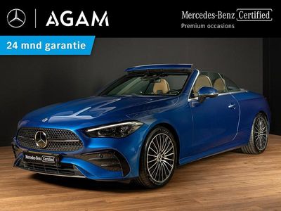 Blauw Occasion 2024 Mercedes CLE200 AMG line Cabriolet | € 64.450 (Eerlijke prijs)