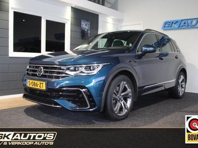 tweedehands VW Tiguan 1.4 TSI R-LINE HYBRIDE LEDER CARPLAY CLIMA D CRUIS