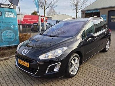 Zwart (metallic) Gebruikt 2012 Peugeot 308 SW Active Stationwagen | € 4.850 (Super prijs)