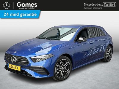 Blauw Gebruikt 2024 Mercedes A250 AMG line Hatchback | € 39.950