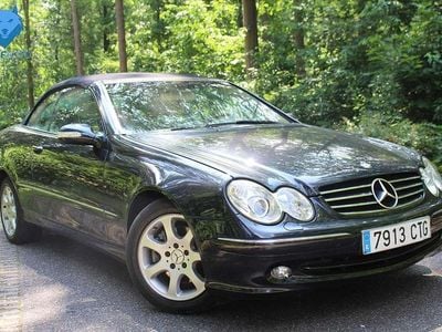 Blauw, metallic lak Occasion 2004 Mercedes CLK200 Elegance Cabriolet | € 7.000 (Goede deal)