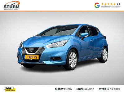 Blauw Occasion 2020 Nissan Micra Acenta Hatchback | € 13.290 (Iets duurder)