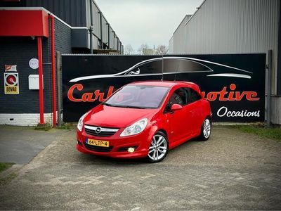 tweedehands Opel Corsa 1.4-16V 101PK! OPC LINE AIRCO|PDC|CRUISE|LEER