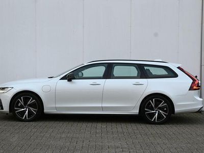 tweedehands Volvo V90 2.0 T6 350 pk Recharge AWD Plus Dark *Longrange* Luchtvering*Panoramadak*Trekhaak*