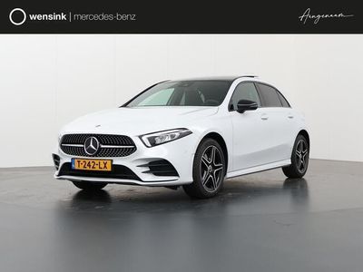 tweedehands Mercedes E250 A-KLASSEAMG NIGHT | Trekhaak 1.600kg geremd | Panoramadak | Digitaalwit | Sfeerverlichting | Apple Carplay | Stoelverwarming | DAB+ Radio | Achteruitrijcamera |