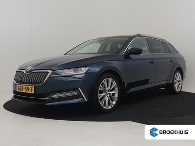 Blauw Gebruikt 2021 Skoda Superb Business Line Stationwagen | € 26.900 (Eerlijke prijs)