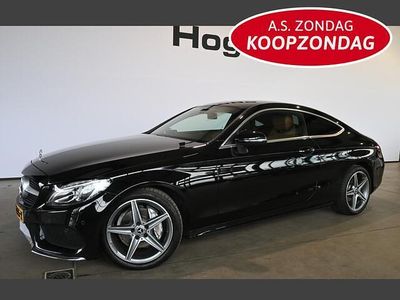 Zwart Occasion 2016 Mercedes C220 Edition 1 Coupé | € 19.940 (Iets duurder)