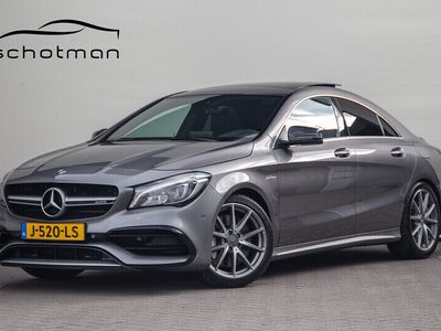 tweedehands Mercedes CLA45 AMG AMG 4MATIC Facelift, Panorama 2017 381pk