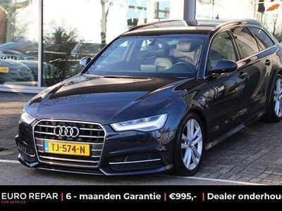 Blauw Occasion 2018 Audi A6 Sport Stationwagen | € 24.795 (Eerlijke prijs)