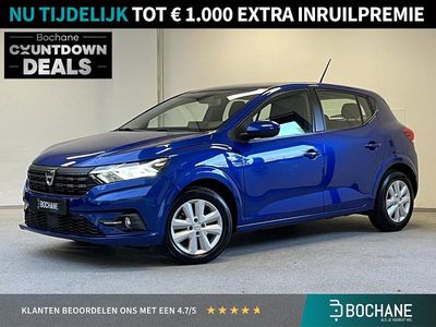 Blauw Gebruikt 2023 Dacia Sandero Comfort Hatchback | € 15.695 (Eerlijke prijs)