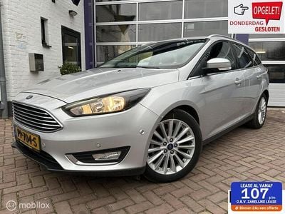 Grijs Occasion 2017 Ford Focus Titanium Stationwagen | € 6.499 (Super prijs)