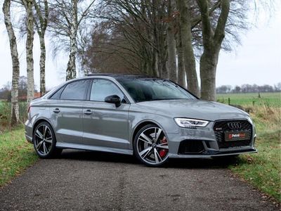 tweedehands Audi A3 Limousine 2.5 TFSI RS 3 quattro Nardo Grey, Full option, Schaalstoel, Pano, B&O