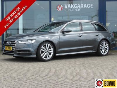 tweedehands Audi A6 Avant 2.0 TFSI Quattro, 252 PK / 2x S-Line / Full LED / Leder / Elektr. stoel + memory / 19" Velgen / Keyless Entry