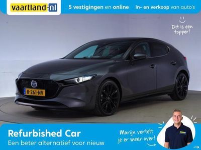 tweedehands Mazda 3 2.0 e-SkyActiv-X M Hybrid 180pk Luxury Aut. [ LED Leder Navi