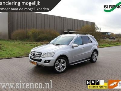 tweedehands Mercedes ML450 M-KLASSECDI 4MATIC netto prijs V8 stoelverwarming en koeling schuifdak trekhaak