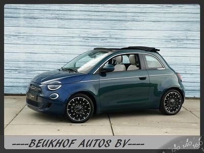 Occasion Fiat 500e La Prima 86 kW (118 PK) 2020 Blauw Cabriolet