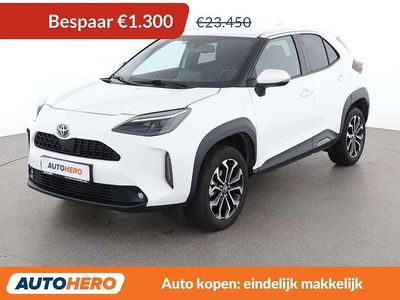 Wit Occasion 2021 Toyota Yaris Cross Design SUV | € 22.349 (Eerlijke prijs)