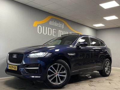 Blauw, metallic lak Gebruikt 2019 Jaguar F-Pace R-Sport SUV | € 39.950 (Duur)