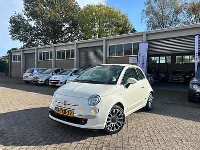 Wit Occasion 2014 Fiat 500C Lounge Cabriolet | € 6.995 (Eerlijke prijs)
