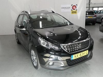 Zwart (metallic) Gebruikt 2017 Peugeot 2008 SUV | € 9.295 (Super prijs)