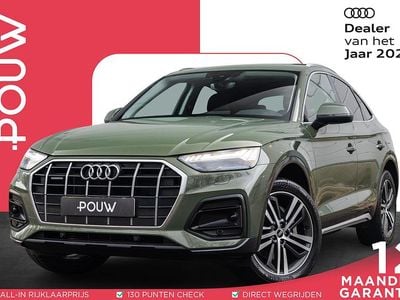 Groen (metallic) Gebruikt 2021 Audi Q5 Sportback Advanced SUV | € 39.950 (Super prijs)