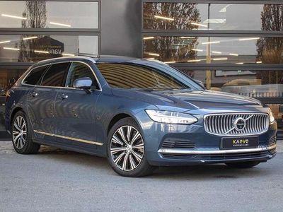 Blauw Gebruikt 2021 Volvo V90 Inscription Stationwagen | € 34.950 (Eerlijke prijs)