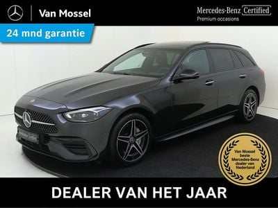 Grijs Occasion 2025 Mercedes C300 Premium Plus Stationwagen | € 49.945 (Eerlijke prijs)