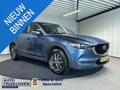 Blauw, metallic lak Occasion 2018 Mazda CX-5 SUV | € 25.000 (Eerlijke prijs)