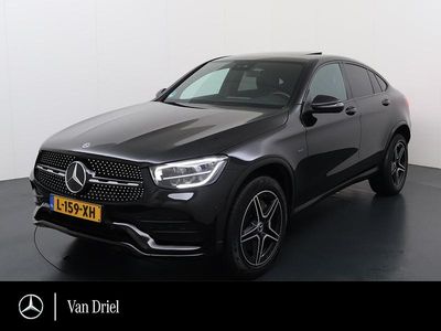 Occasion Mercedes GLC300 Premium Plus 320 PK (235 kW) 2020 Zwart Coupé
