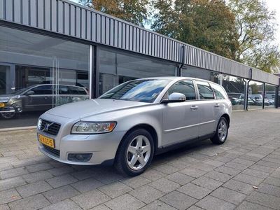 tweedehands Volvo V50 2.0D Edition I Automaat Dealer oh Twee eigenaren Leer Cruise 16 inch Trekhaak PDC Regensensor Spoiler