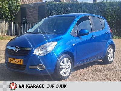 Blauw Occasion 2012 Opel Agila Edition Hatchback | € 4.900 (Iets duurder)
